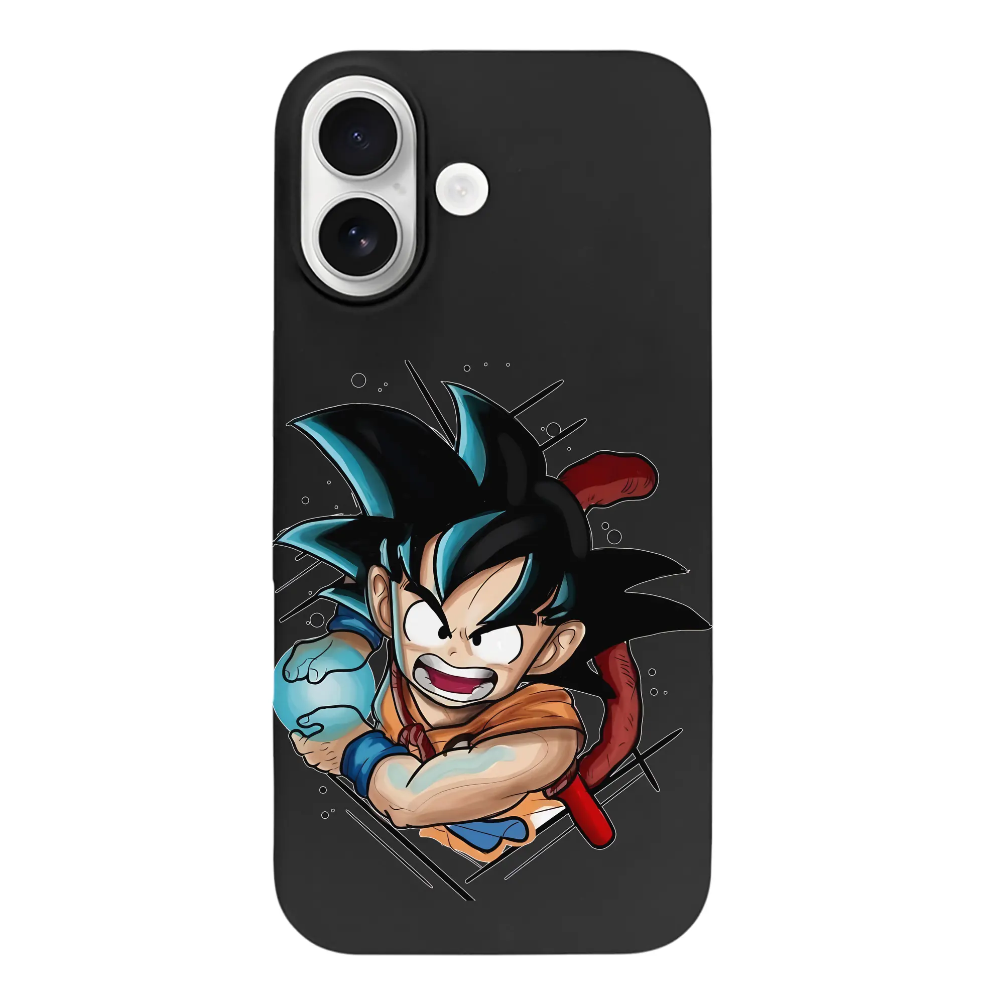 ドラゴンボール グッズ 孫 悟空 - iPhone 17 シリーズ シリコンケース 薄型 耐衝撃 指紋防止 ソフトタッチカバー 精密フィット 傷防止 保護ケース iPhone 17/17 Air/17 Pro/17 Pro Max 対応